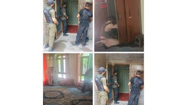 India News | J-K: Srinagar Police Intensify Search Ops Across City in Anti-terror Crackdown