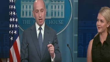 World News | White House Dy Chief of Staff Stephen Miller Calls for Balanced Trade Relationship with China