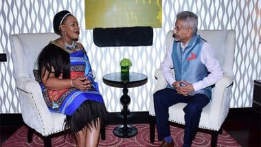 World News | EAM Jaishankar Holds Talks with Eswatini Foreign Minister, Discusses Cooperation in Creative Industry