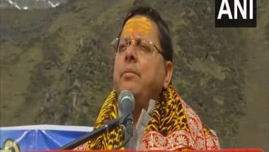India News | Appropriate Arrangements Made for Devotees: Uttarakhand CM Pushkar Dhami as Portals for Shri Kedarnath Dham Open for Pilgrims
