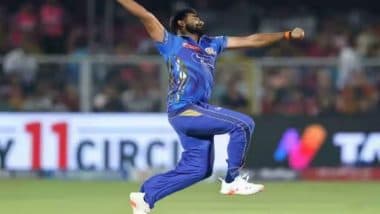 Sports News | IPL 2025: Jasprit Bumrah Becomes Seventh-highest Wicket-taker in League's History
