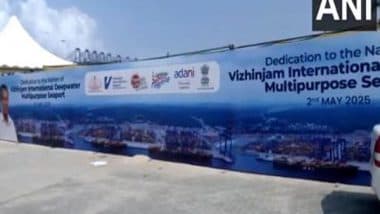 India News | PM Modi to Inaugurate Rs 8,900 Crore Vizhinjam International Deepwater Multipurpose Seaport in Kerala