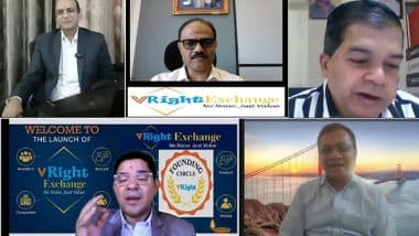 Business News | Former BSE SME Head Backs Launch of VRight Exchange, India's First Verified Investor Communication Platform Targeting Misinformation