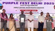 Business News | American India Foundation and GOI Honor Corporate Leaders in Disability Inclusion at First-Ever DI-verse Certification Ceremony at Rashtrapati Bhavan