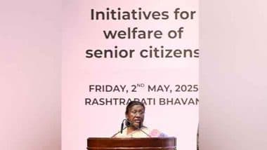 India News | President Murmu Highlights Importance of Elderly Welfare at 'Ageing with Dignity' Event