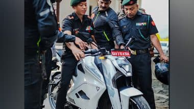 Business News | Indian Army Partners with Ultraviolette for Veteran Support Initiative Rally