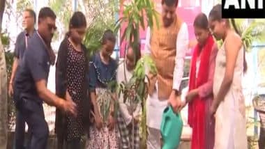 India News | MP CM Mohan Yadav Plants Tree Under 'One Tree in Name of Ladli Laxmi' Campaign