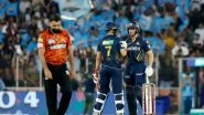 Sports News | IPL 2025: Gill-Buttler's Fifty Guide Gujarat Titans to 224/6 in 20 Overs Against SRH