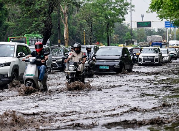 India News | Delhi Records Second-highest Rainfall in 24 Hours Since 1901