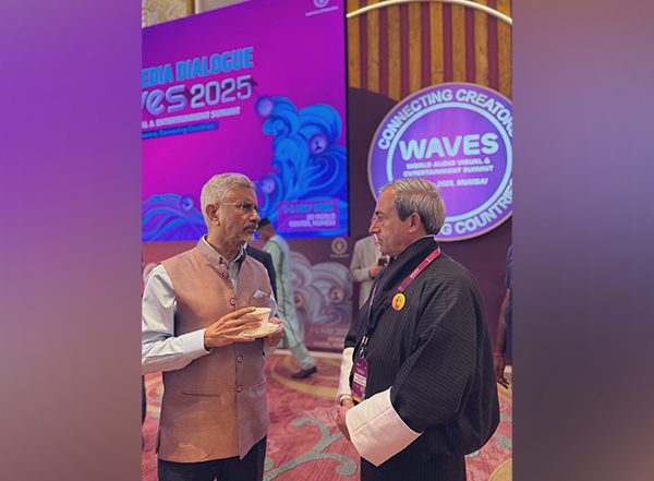 World News | EAM Jaishankar Meets Bhutan Foreign Minister on Sidelines of WAVES Summit 2025