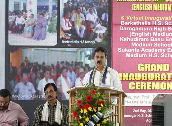 India News | Tripura Govt Committed to Provide Quality, Digital Education: CM Manik Saha