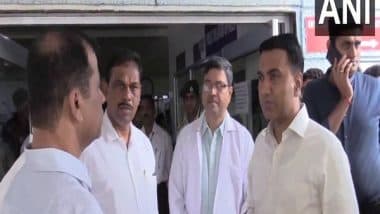 India News | 6 Killed, 50 Injured in Goa's Shirgaon Stampede, CM Pramod Sawant Visits Victims at GMC