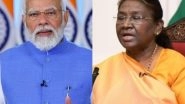 India News | President Murmu, PM Modi Offer Condolences over Goa's Shirgao Stampede