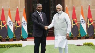 World News | PM Modi Holds Bilateral Meeting with Angolan President Lourenco at Hyderabad House