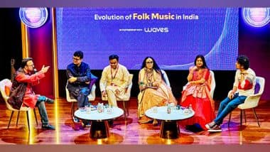 Entertainment News | Prasoon Joshi, Ila Arun, Papon Discuss Folk Culture at WAVES 2025