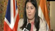 Sports News | Looking Forward to Seeing India Hosting Women's Cricket World Cup: UK Secretary Lisa Nandy