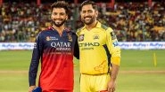 Sports News | CSK Win Toss, Opt to Bowl Against RCB