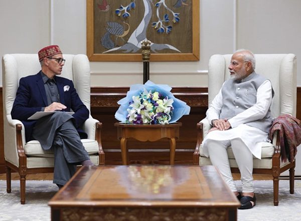 India News | J-K CM Omar Abdullah Meets PM Modi in Delhi, Discusses Pahalgam Terror Attack