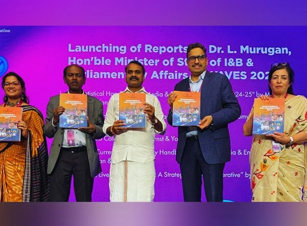India News | Union Minister of State L Murugan Launches White Paper on India's Live Events Economy at WAVES 2025