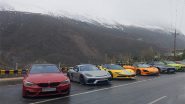 India News | Himachal Supercar Drive Conquers the Heights: Luxury Meets the Himalayas