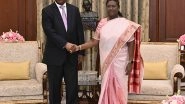 World News | President Murmu Recieves Angola's President for Banquet in Rashtrapati Bhavan