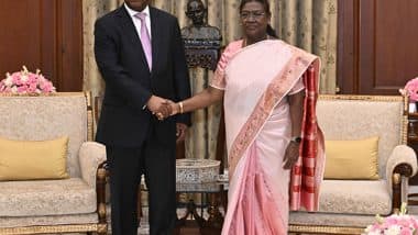 World News | President Murmu Recieves Angola's President for Banquet in Rashtrapati Bhavan