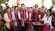 Sports News | Union Sports Minister Mandaviya Inaugurates Khelo India Multipurpose Hall in Arunachal's Kamle District