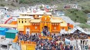 India News | Portals of Badrinath Dham Reopen After Six Months; Uttarakhand CM Dhami, Devotees Offer Prayers