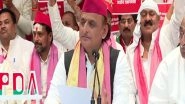 India News | BJP Conducting Caste Census out of Fear of PDA Unity: Akhilesh Yadav