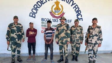 India News | BSF Meghalaya Nabs 5 Bangladeshi Nationals for Illegal Entry