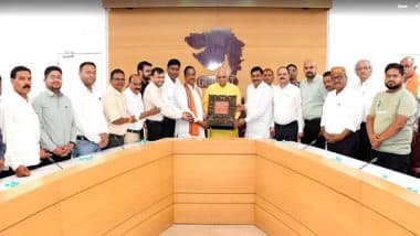 India News |  Chhattisgarh Rural Officials' Delegation Meets CM Bhupendra Patel in Gandhinagar