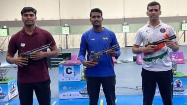 Sports News | Kumar Surendra Singh Memorial Shooting Championship: Kedarling Uchaganve Bags Gold in Air Pistol