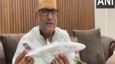 India News | Congress' UP Chief Stokes Row with Rafale Toy Plane Sporting Lemon and Chillies, Asks 