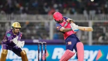 Sports News | IPL 2025: Parag's Fighting 95 in Vain as KKR Bag Thrilling One-run Win over RR to Keep Campaign Alive