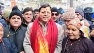 India News | Uttarakhand: CM Dhami Prays for PM Modi at Badrinath, Inspects Yatra Facilities, Vows Smooth Pilgrimage Under Master Plan
