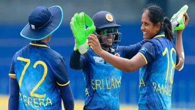 Sports News | Fifties from Nilakshi De Silva, Harshitha Madavi Guide Sri Lanka to Victory over India Women by 3 Wickets