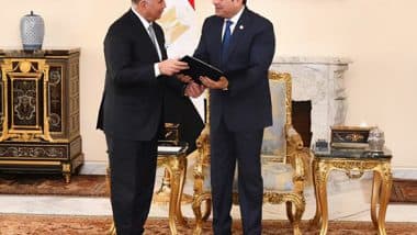 World News | President El-Sisi Emphasises Egypt's Keenness on Success of Arab Summit in Baghdad