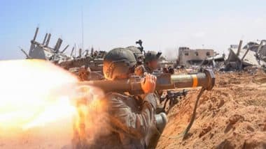 World News | Israeli Forces Find Hamas Weapons Near Former School, Hospital in Rafah