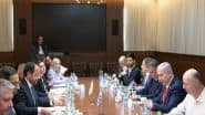World News | Israeli PM Netanyahu Discusses IMEC with Cyprus President; Recalls Conversation with PM Modi