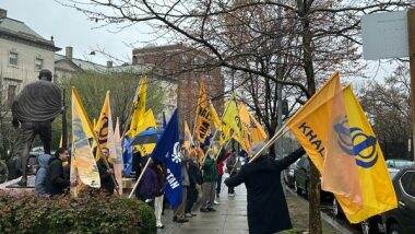 World News | Anti-Hindu Parade in Malton Gurdwara, Toronto, Call for Deportation of Hindus