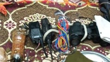 India News | J-K: Security Forces Bust Terror Hideout in Poonch, Recover 5 IEDs, Radio Sets