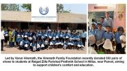 Business News | Varun Hiremath Leads Initiative to Donate Footwear to Rural School Children in Maharashtra