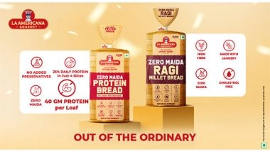 Business News | LA Americana Gourmet By Bonn Group Strengthens Its Portfolio & Expands Its Range with Protein Bread and Ragi Millet Bread