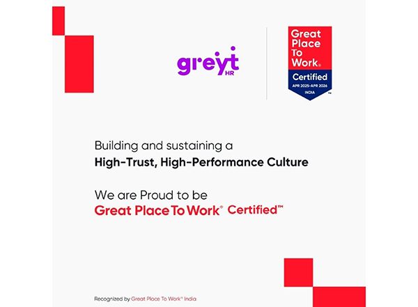 Business News | GreytHR Recognized as a Great Place to Work®