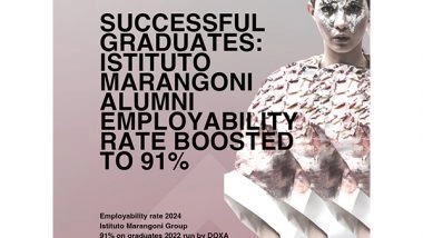 Business News | Globally, Istituto Marangoni's Campuses Achieve an Outstanding 91% Graduate Employability Rate