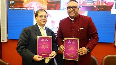 Business News | O.P. Jindal Global University Announces the Establishment of the Cyril Shroff Centre for AI, Law & Regulation