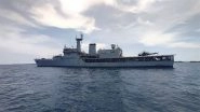 World News |   INS Sharda Arrives in Maldives for Maiden HADR Exercise