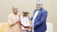 World News | Lucknow: UP CM Yogi Adityanath Meets Nepal's Sudurpashchim Province CM Kamal Bahadur Shah