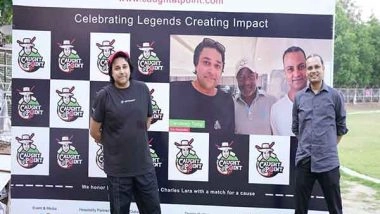 Business News | Caught At Point Bats for Special Cancer Charity Event on Lara's Birthday