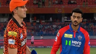 Sports News | IPL 2025: Sunrisers Hyderabad Win Toss, Opt to Bowl Against Delhi Capitals; Nitish Reddy Dropped by Hosts